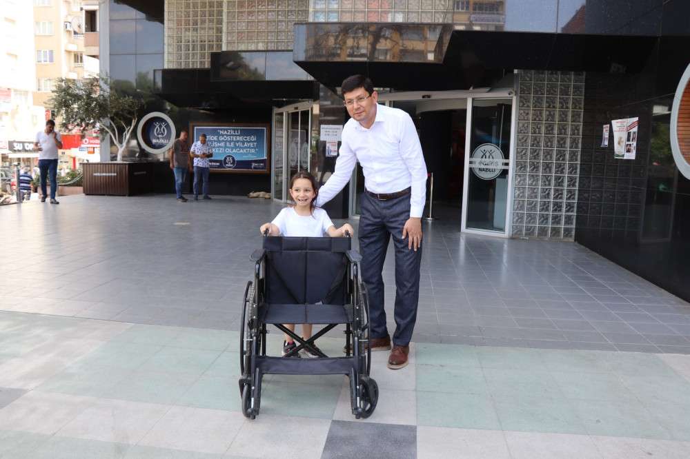 6 yaşındaki Nursel’in talebine Başkan amcasından anında yanıt 