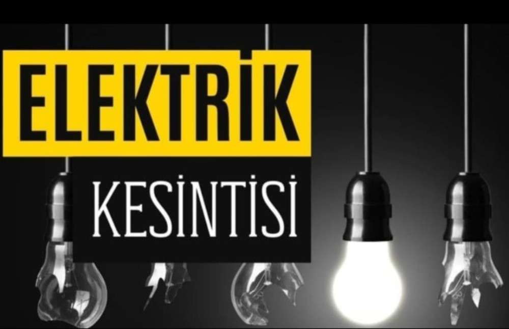 Nazilli’de elektrik kesintisi 